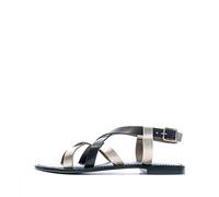 VERO MODA Vmtealo-Sandali in Pelle, Donna, Colore Oro, 38 EU