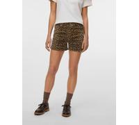 Vero Moda - VMTESS MR DENIM AOP SHORTS NOOS Marrone - Abbigliamento M Marrone