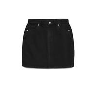 Vero Moda VMTessa - Gonna Corta da Donna con Tasche, Denim Nero, L