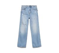 VERO MODA Vmtessa HR Wide Dst Jeans Li3039 Ga Noos, Mix Blu Chiaro, 31W x 32L Donna