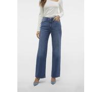 Vero Moda - VMTESSA HR WIDE JEANS RA380 GA NOOS Blu - Abbigliamento 28 X 32 Blu