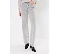 VERO MODA Vmtessa HR Wide Jeans Rhines Ra207 Ga Larghi, Denim Grigio Medio. Dettagli: Strass, 28W x 32L Donna