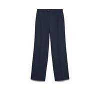 VERO MODA Vmtexas MW Straight Pant Noos, Blazer Blu Marine, (S) W x 30L Donna