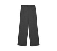 VERO MODA Vmtexas MW Straight Pant Noos, Grigio Scuro mélange, (M) W x 30L