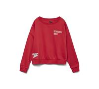 VERO MODA Vmtrina LS Sweat Box Jrs Boo, Nastro Rosso, XS