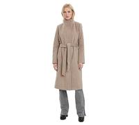 Vero Moda VMTWODOPE Vera Long Wool Coat GA Noos Giubbotto, Silver Mink/Detail:Melange, M da Donna