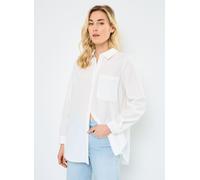 Vero Moda - VMVERA L/S LONG SHIRT WVN BTQ GA Bianco - Abbigliamento L Bianco
