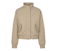 VERO MODA Vmvilma - Giacca trapuntata da donna, Visone argenteo, M