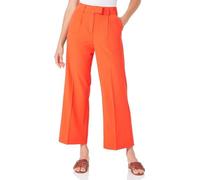 VERO MODA Vmzelda HR Wide Pant Pantaloni, Scarlet Ibis, 38W x 32L Donna