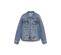 VERO MODA VMZORICA LS Jacket Mix Noos Giacca, Medium Blue Denim, XL da Donna