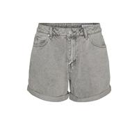 VERO MODA Vmzuri HR Loose Shorts Mix Noos Pantaloncini, Denim Grigio Medio, L Donna