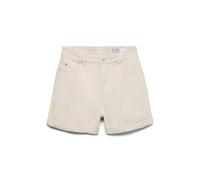 Vero Moda Vmzuri Hr Loose Shorts Mix Noos, Pantaloncini Donna, Beige (Ecru), M