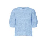Vero Moda Women's VMDOFFY 2/4 O-Neck GA Noos Pullover Little Boy Blue/Detail:Melange, M, Little Boy Blue/Dettaglio: mélange, M