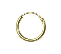 Vero oro giallo ORECCHINI 8K 14K 18K COPPIA o singolo ORECCHINO UOMO DONNA