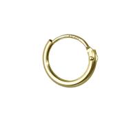 Vero oro giallo ORECCHINI 8K 14K 18K COPPIA o singolo ORECCHINO UOMO DONNA