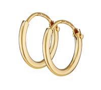 Vero oro giallo ORECCHINI 8K 14K 18K COPPIA o singolo ORECCHINO UOMO DONNA