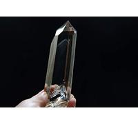 Vero tibetano himalayano ad alta quota Clear 6 lati Crystal Phantoms Quartz Point 5,66 pollici spirituale Collezioni di casa