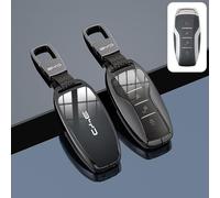 VeroCh Auto Zinc Alloy Guscio Chiave, per BYD Han ev Song Plus QIN Plus Seal dmi Tang Yuan PRO Custodia Protettiva Antiscivolo Antipolvere Chiavi dell'auto Accessori,A