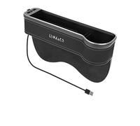 VeroCh LED a Colori con USB Scatola Portaoggetti Seggiolino, per Lynk&Co 01 03 06 02 Riempimento dello Spazio del Sedile Auto Organizer e scatole portaoggetti,A-co-Pilot