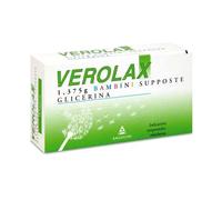 Verolax Bambini 1,375g Glicerina Trattamento Stitichezza, 18 Supposte