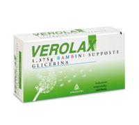 Verolax bambini 18 supposte Glicerina per stitichezza 1,375g