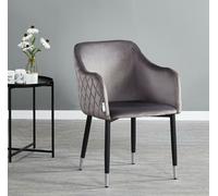 Verona Trapuntato Velluto Riccio Vasca Poltrona Sedia Sedile Caffè Cena Casa