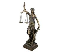 Veronese Antica dea Greca Themis/Blind Lady Justice (Bronzo Decorativo/Statua in Resina/Scultura 50cm / 19.68in)