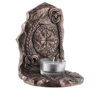 Veronese - Bussola vichinga Vegvisir, bronzata