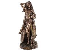 Veronese by Joh. Vogler Freya, dea nordica dell'amore, statuetta decorativa di Odino
