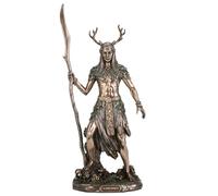 Veronese Design 10 5/8 pollici Cernunnos The Celtic Antler Dio della Selvaggia Freddo Cast Resina Finitura Bronzo Scultura