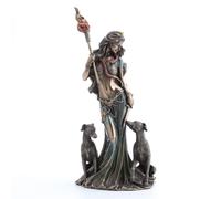 Veronese Design 13 3/8 pollici Ecate dea greca della magia con la sua casa