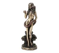 Veronese Design 9 5/8 "Vigilia alta nel Giardino dell'Eden Freddo Cast Bronzato Resina Artistica Corpo Scultura Religiosa Collezionismo
