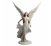 Veronese Design Anne Stokes, statuetta di angelo dell'ascendenza, dipinta a mano, in resina colata a freddo, da collezione