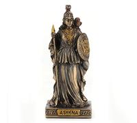 Veronese Design Atena Dea della Saggezza statuetta in miniatura, bronzo