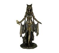 Veronese Design Bastet - Statua della dea egizia della protezione, altezza 25,4 cm