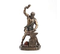Veronese Design Efesto divinità greca del fuoco e della fucina finita in bronzo
