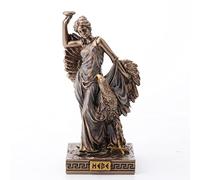 Veronese Design Hebe WU78032AP - Statuetta in resina dipinta a mano, la dea greca della giovinezza, finitura bronzata