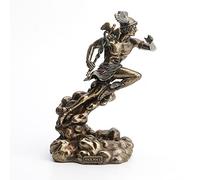 VERONESE Design Polyresin - Statua del dio greco Hermes che corre sulle nuvole