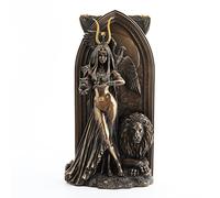 Veronese Design Ruth Thompson - Statua della sacerdotessa, finitura in bronzo