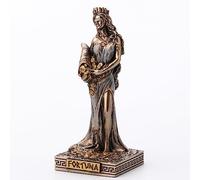 Veronese Design Statua da collezione in resina della dea greca della fortuna, 8 cm
