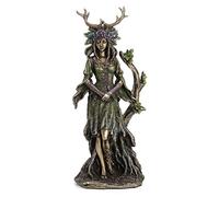 Veronese Design Statua della dea custode degli alberi, finitura in bronzo