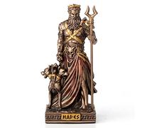 Veronese Design Statuetta in miniatura degli dei greci (ades, bronzo)