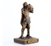 Veronese Design Statuetta in miniatura degli dei greci (Dioniso, bronzo)