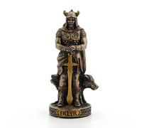 Veronese Design Statuetta in miniatura degli dei norreni (Baldur, bronzo)