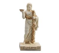 Veronese Design Statuetta in resina del dio greco della medicina di Asclepio