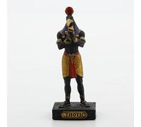 Veronese Design Thoth - Statuetta di divinità egiziana, blu e oro, multicolore