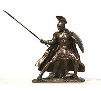 VERONESE Hector Prince of Troy Warrior Statua Scultura in bronzo finitura 21,5 cm