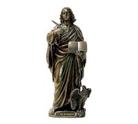 Veronese San Giovanni Evangelista con aquila, regalo per un sacerdote cm 21,5
