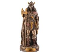 Veronese - Statuetta in miniatura con dio germanico Loki, dipinta a mano