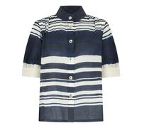 Veronica Beard - Blusa a righe in tessuto ramiè - - Blouses & Shirts - Donna - Multicolore - S